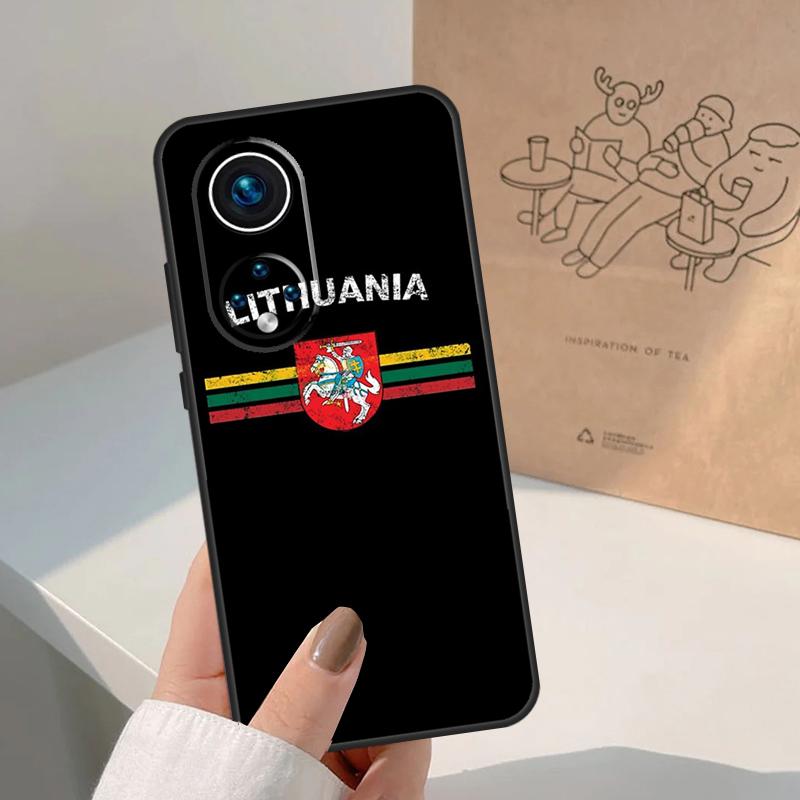 Fashion Lithuania Flag For Honor Magic 8 Pro 7 6 5 Lite Case For Honor Win RT 200 400 50 70 90 X8b X9a X9b X9c X9d