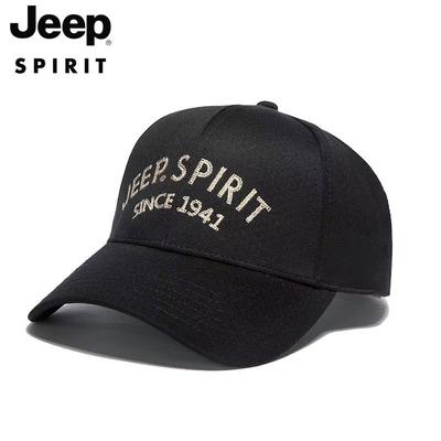 Rvxb6 JEEP SPIRIT Men's Spring and Summer Outdoor Sports Sun Cap, Fashionable, Versatile and Breathable Baseball Cap