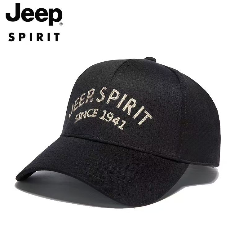 Rvxb6 JEEP SPIRIT Men's Spring and Summer Outdoor Sports Sun Cap, Fashionable, Versatile and Breathable Baseball Cap