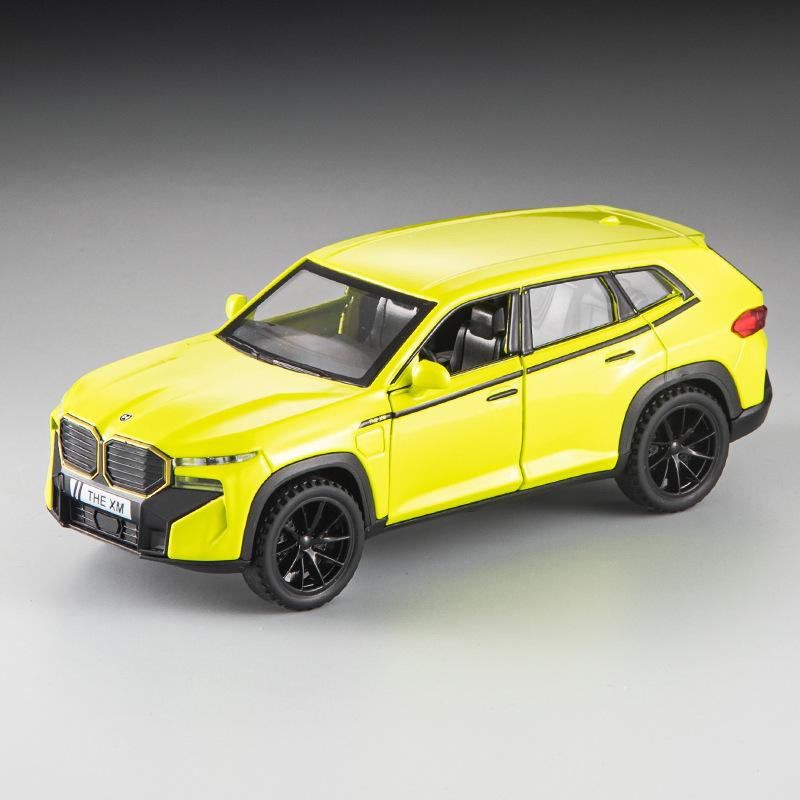 Limited edit 1:32 Die-cast Metal simulation XM Alloy model sports car sound and light Collection model boys' toy gift