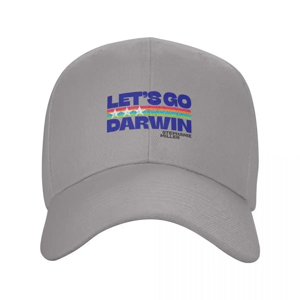 Let's Go Darwin Version 3 Baseball Cap fishing caps man Rugby Snapback Cap Luxury Brand Golf Men Women's