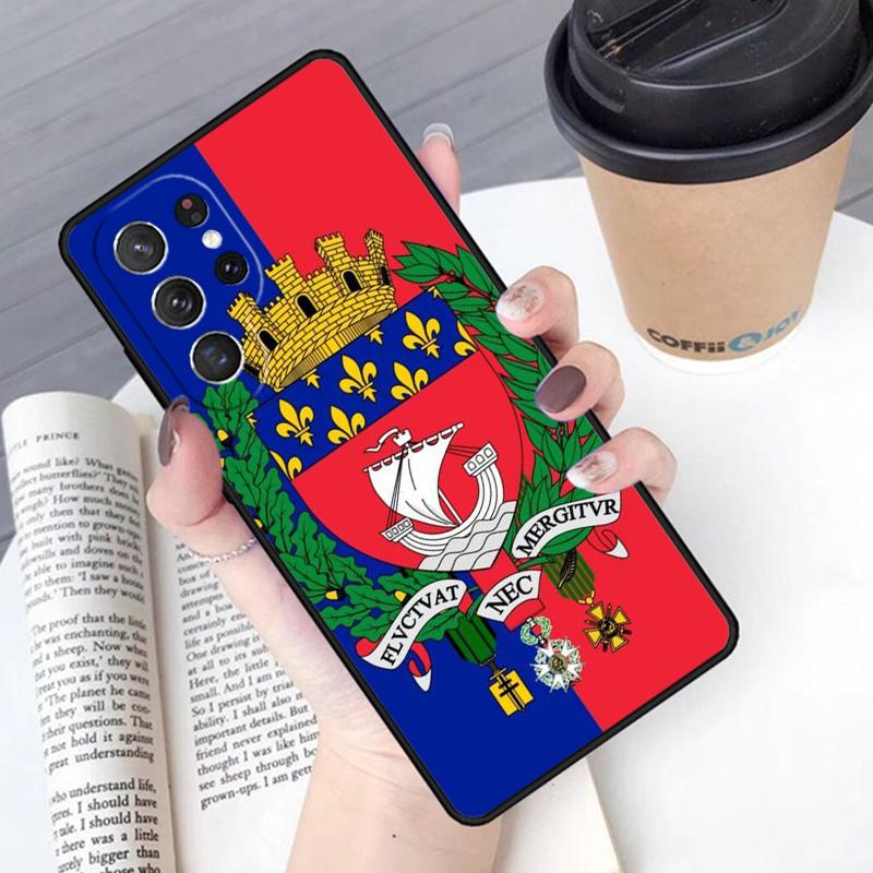 France National Flag Phone Case Cover For Samsung Galaxy S24 S25 Ultra S21 S22 Ultra S10E Note 10 Plus Note 20 FE S23