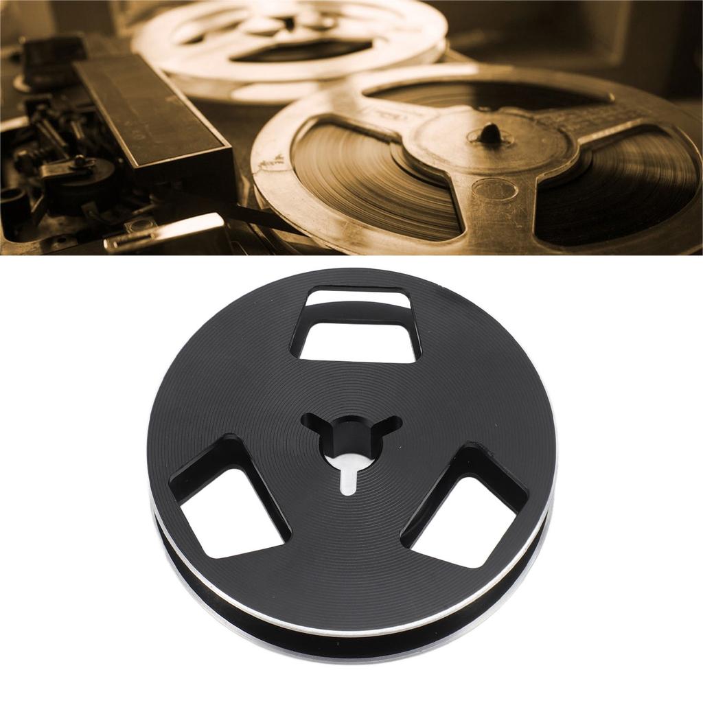 1/4 2.5 Inch Empty Tape Reel 3 Hole Sound Tape Takeup Reel for Recording Open Reel Takeup Reel NaMachine