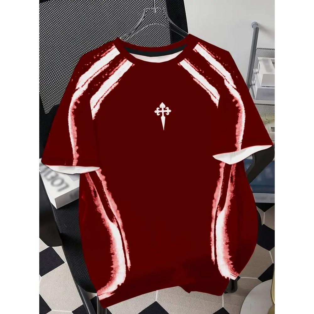 The new men's T-shirt for the summer of 2025 features street fashion