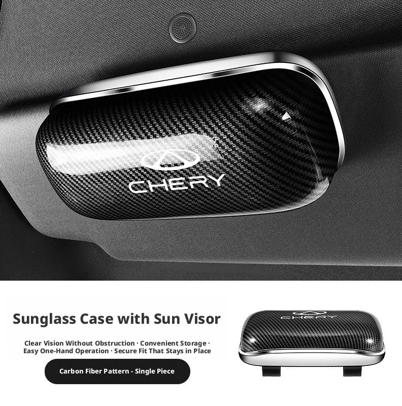 Suitable for Chery Arrizo 8/Tiggo 8PRO/Tiggo 9 car glasses case special roof sunglasses storage J111