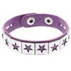 DIEZI Vintage Punk Star PU Leather Bracelet Gothic Cosplay Wrap Bracelet For Women Men Harajuku Bracelet Bangle Gift Jewelry