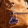 Motorcycle Pumpkin Man Key Ring Halloween Rider Acrylic Keychain, Scary Holiday Keychain Ring, Backpacks Handbags Decorative Party Favors Lightweight