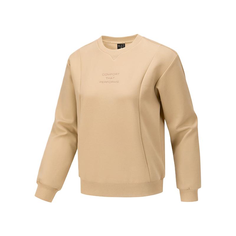 Skechers Comfort Sports Series Round Neck Printed Long Sleeve Sweatshirt Women sweatshirt P425W180-03LF M