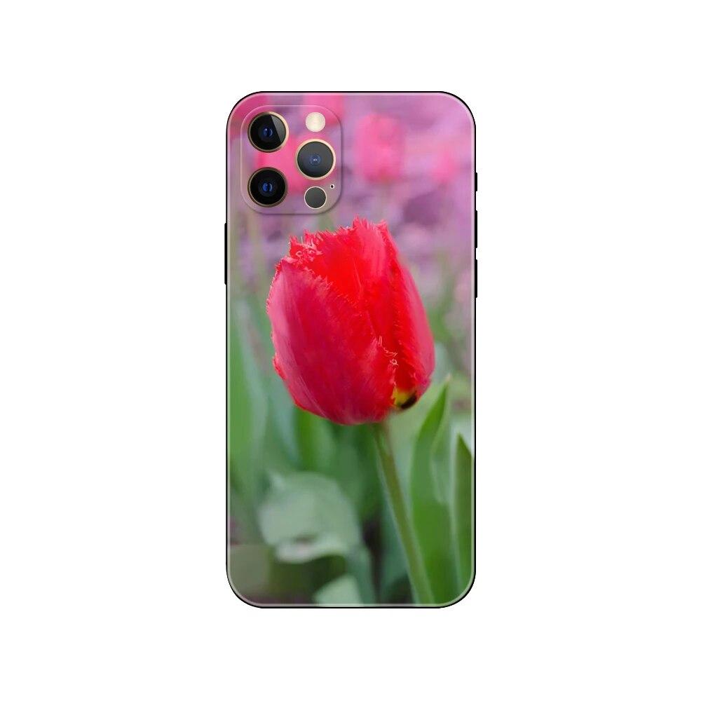 Pouzdro na telefon Tulip pro iPhone Samsung Galaxy Redmi Xiaomi Oppo OnePlus Note SA 7 8 9 10 11 12 13 14 20 21 22 23 53 54 Pro Max Plus Ultra TPU Soft