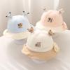 Adorable Bear Baby Sun Hat, Spring-Autumn Style for Newborns & Toddlers