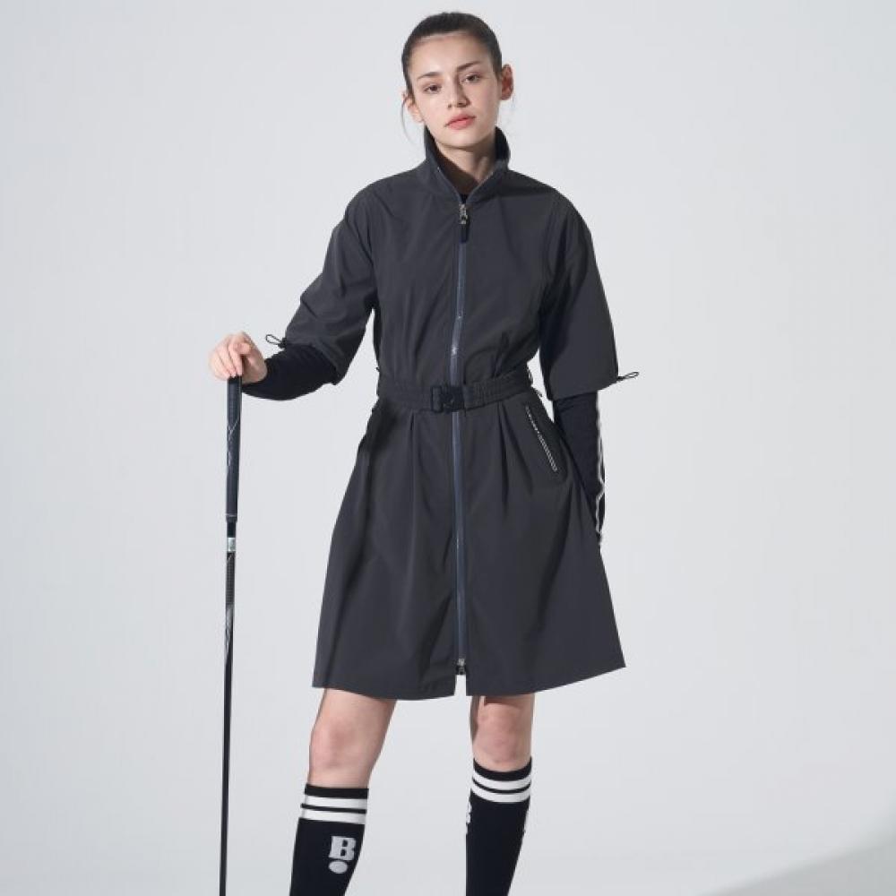 

Blu Dot Outer Dress With Belt Point Gy 090