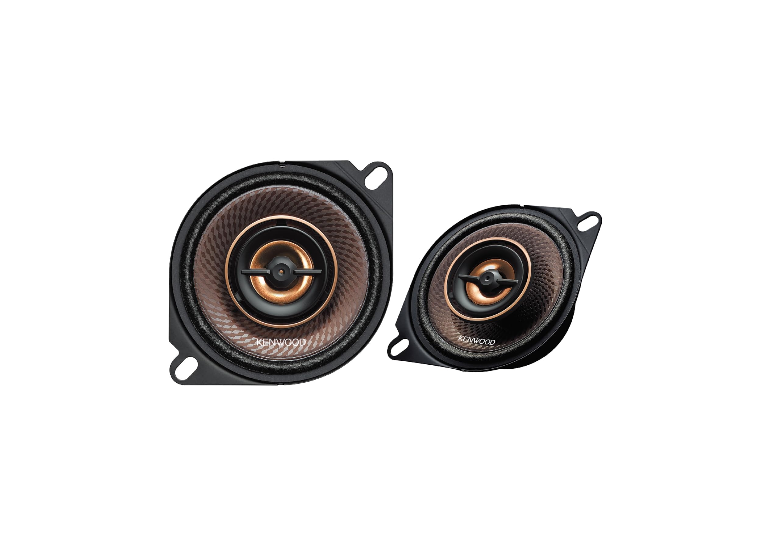 

Kenwood 10cm Hi-Res Custom-Fit Coaxial Speaker KFC-RS105