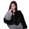 New Imitation Fox Fur Women's Light Winter Small Black Fur Coat Thousand Gold Wind Imitation Mink Coat