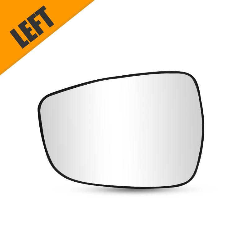 

Car Exterior Door Wing Rearview Mirror Lens Glass With Black Plated For Hyundai Accent 2011 2012 2013 2014 2015 2016 2017 1pc Left