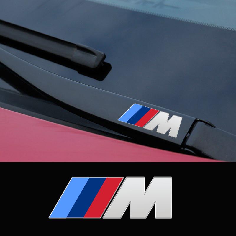 High Temperature Brake Caliper Decals BMW M Logo Stickers, Waterproof Sport Modification Decor Stickers Fit BMW E34 E36 E46 E90