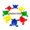 15pcs Froggy Fun Party Set-Jumping Frog Bouncing Toy with Bucket, Plastic Frogs, No Electricity Needed,Toys Suitable for Indoor
