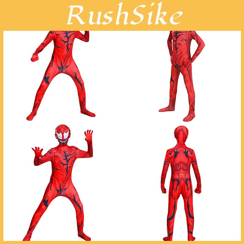 Tuta Venom Let There Be Carnage Cletus Kasady Cosplay Per Adulti e Bambini