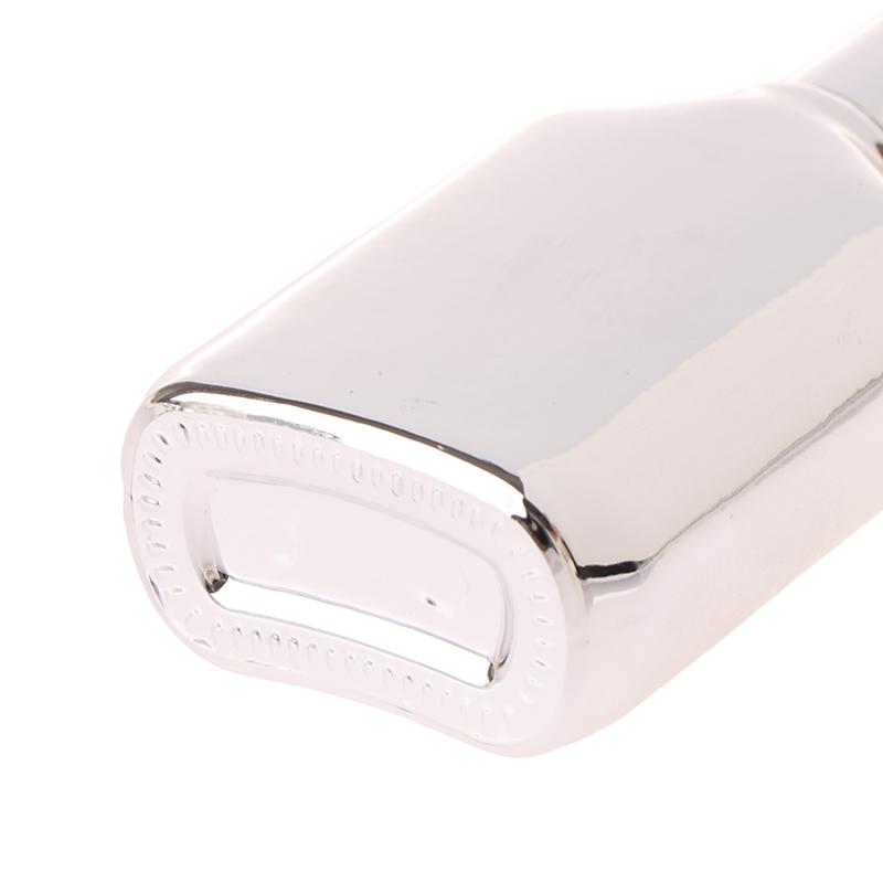 Prázdná sklenička na gel na nehty 15 ml Lahvičky na lak na nehty Elektroplátované stříbrné barvy Lahvičky na balení oleje pro krásu nehtů Nádobky na gel na nehty