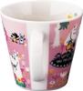 Yamaka Shoten MOOMIN "4 Seasons" Large Mug, 340ml, Diameter: Approx. 10 x 9cm, Spring, Birthday Gift, Goods, Tableware, Made in Japan, Pink, MM9601-11