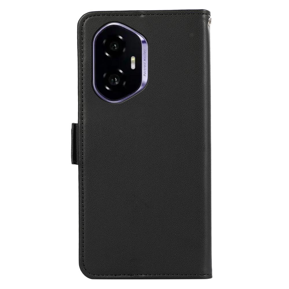 ABEEL For Honor 400 5G (Global) Case Leather Phone Cover with RFID Blocking Wallet