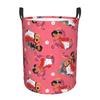 Cartoon Elena Of Avalor Laundry Basket Foldable Large Capacity Clothing Storage Bin Anime Cute Princess Baby Hamper