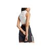 Adidas Originals Cropped Logo Slim-Fit Sleeveless Vest Women Tops White IT9858