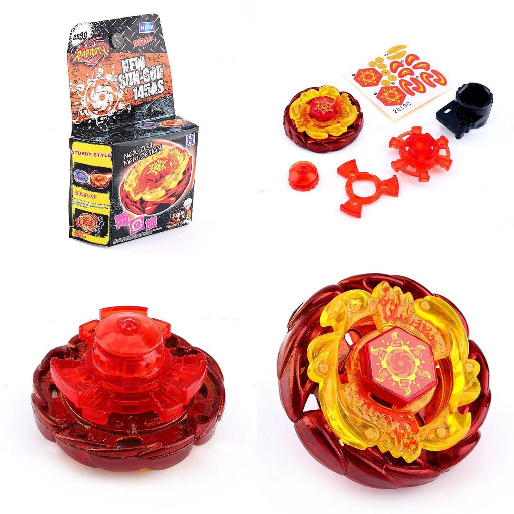 Premium Kwaliteit Beyblade Bb-89 Zonnegod 145as Metaal Fusie Meester Vecht Draaitol