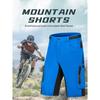 Men's Cycling Shorts Mountain Bike Multifunctional Pants with Pockets Breathable Outdoor Hiking Sports Pants