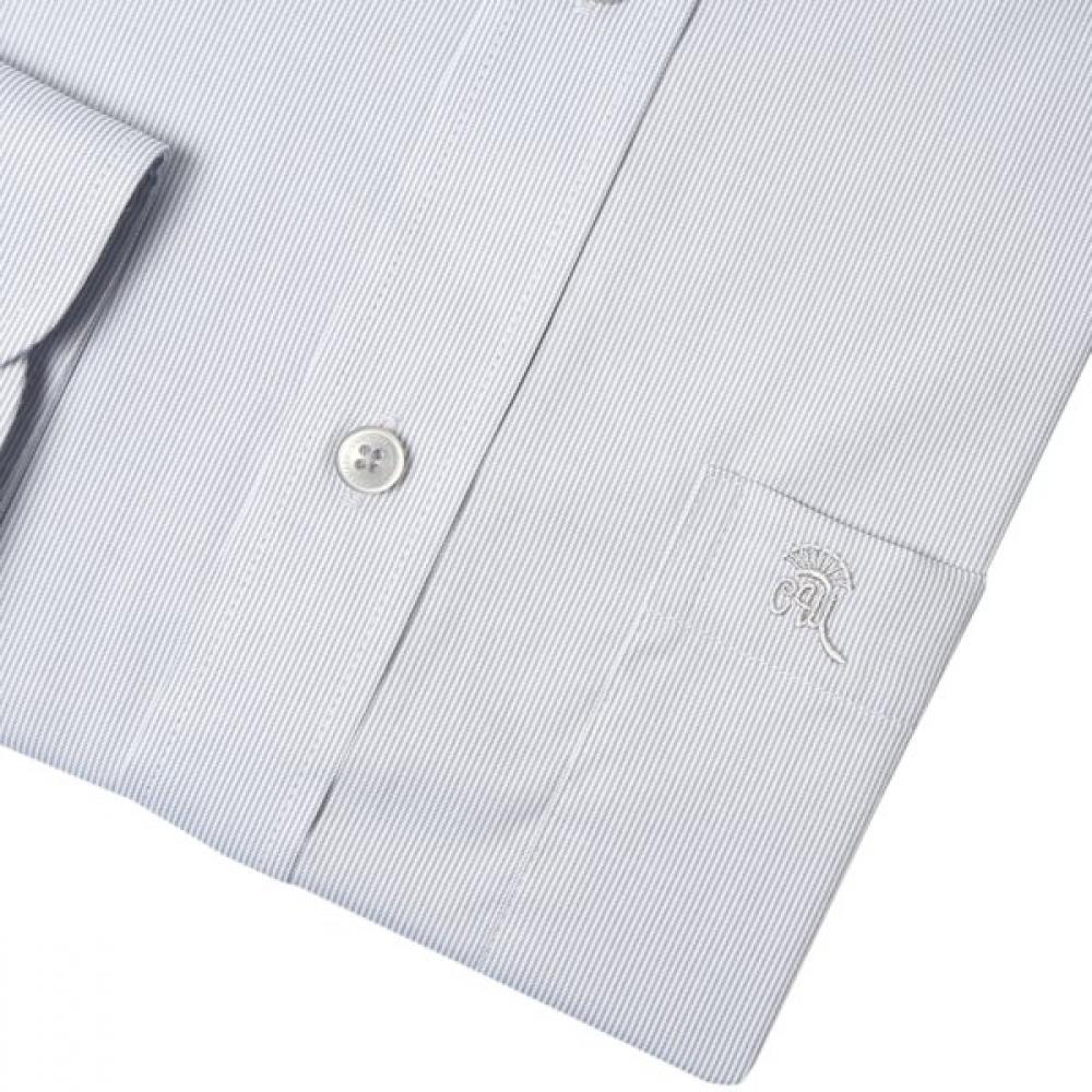 Countess Mara Wrinkle Resistant Cotton Blend Pinstripe Semi Wide Shirt Cdc3p13001g007g