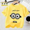 The BabySnatcher Minions Printed 100 Cotton Tshirt for Children  Summer Boys and Girls Casual ShortSleeved Top