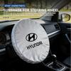 Car Steering Wheel Sun Shade Cover UV-Blocking Sun H Protection Cover For Hyundai Azera GDI i10 i20 i30 i40 ix20 ix35 Sonata