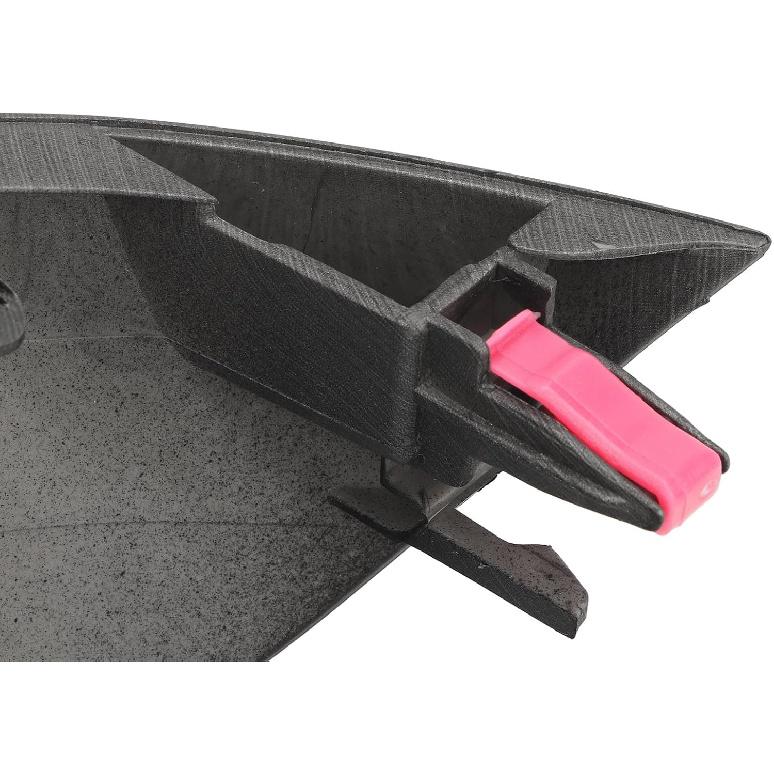 Center Air Vent Radio Bezel Trim 55412 42060 B1, Center Air Vent Trim Bezel Fits RAV4 2006-2012, ABS Construction, Enhanced Appearance