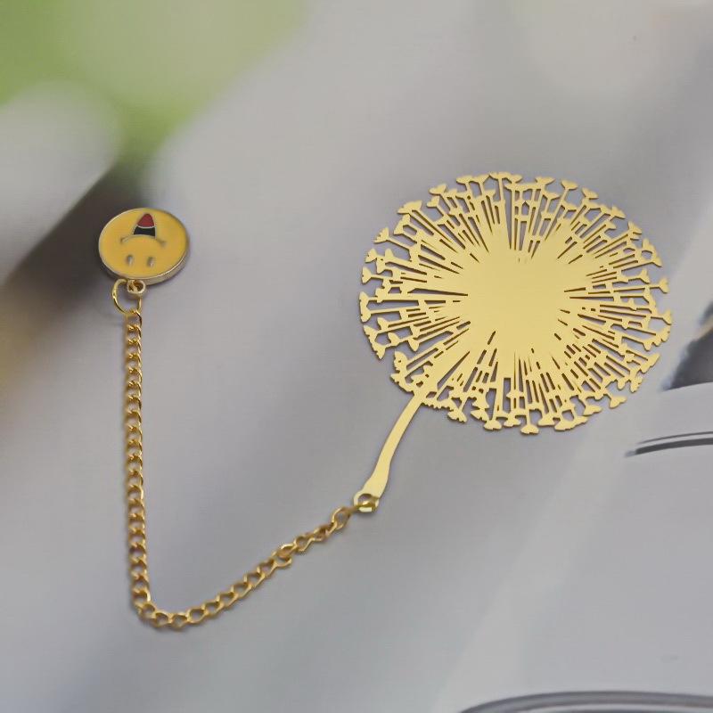 Brass Leaf Vein Metal Bookmarks - Student Stationery & Gifts (2026)