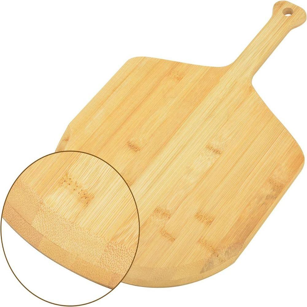 Durable Pizza Peel Nonstick Bamboo Pizza Cutting Board Premium Serving Board  Baking Tool