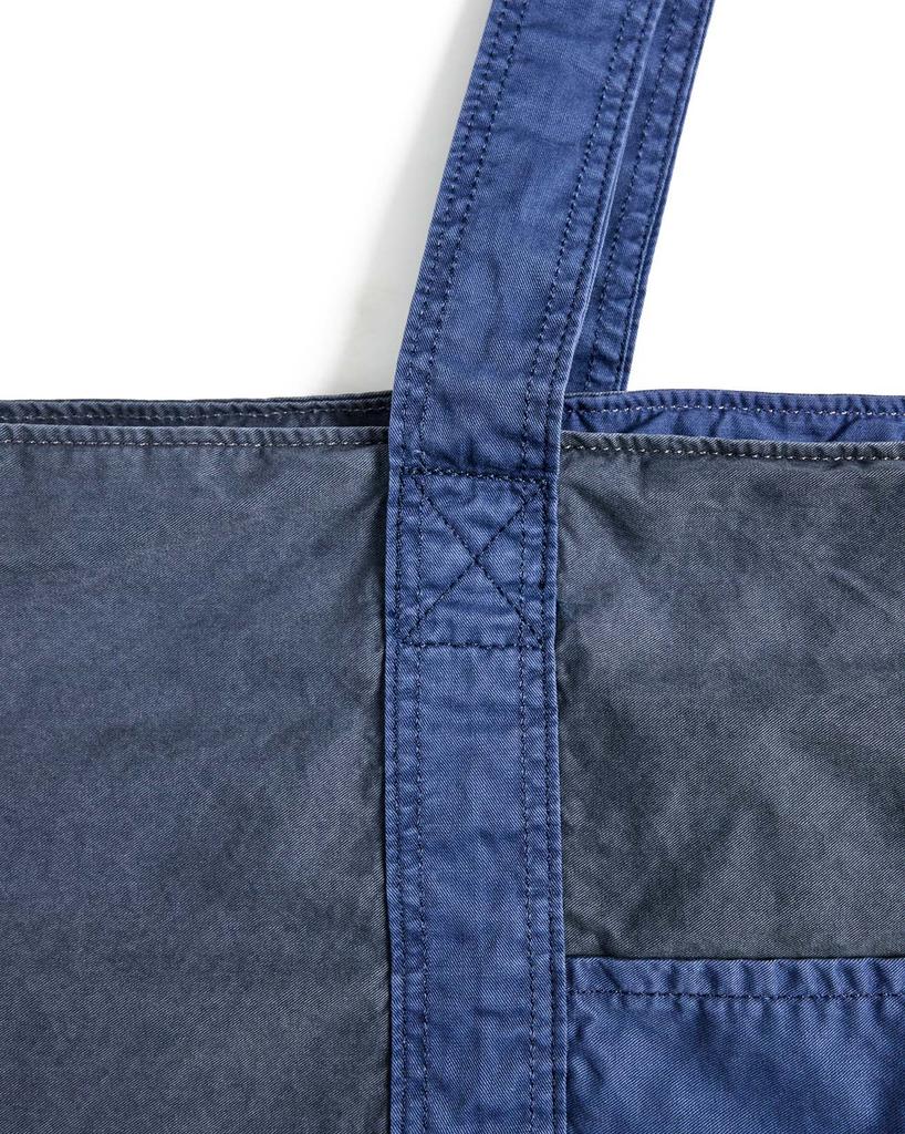 999Humanity Adventure Bleached Panel Tote Bag (Navy)