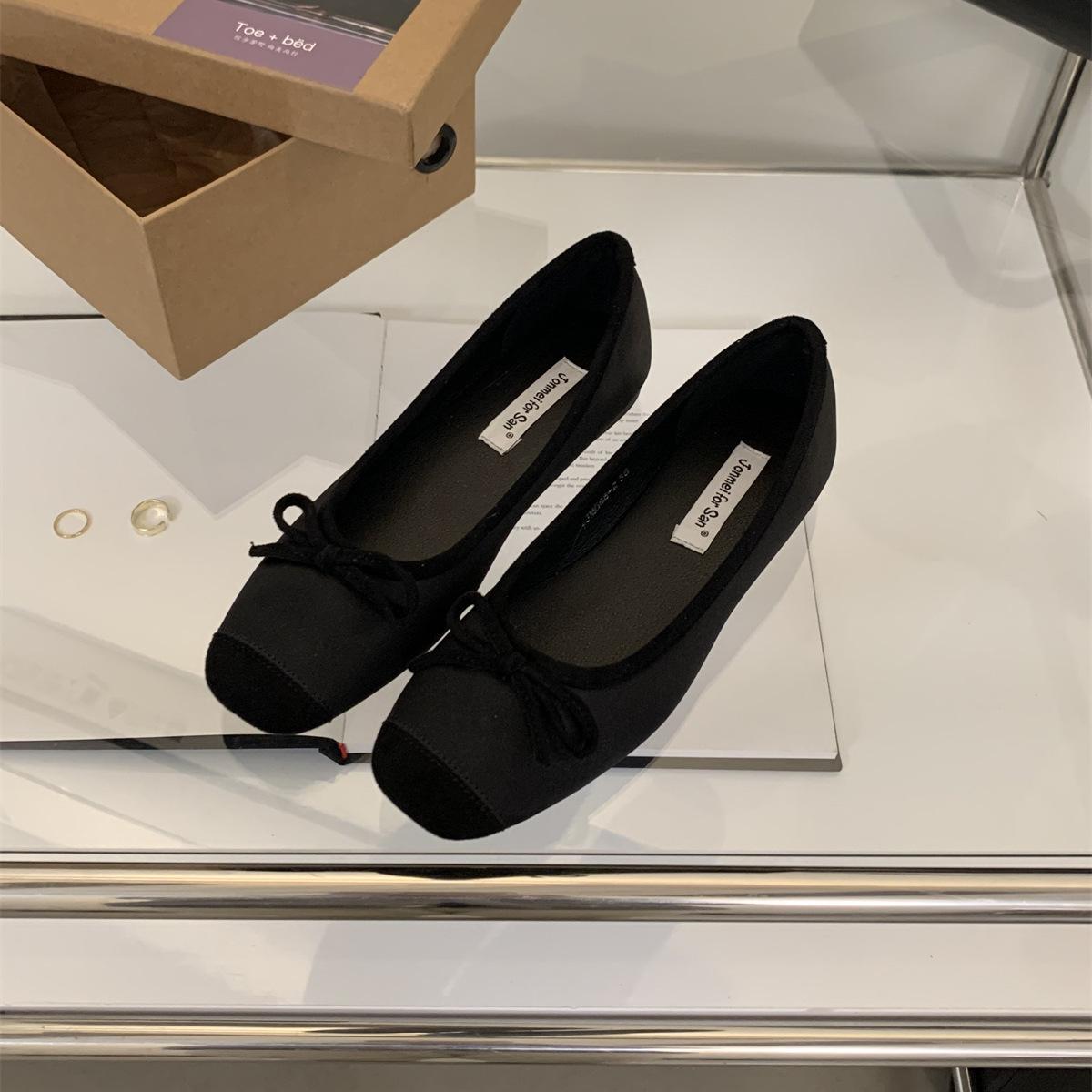 

Jonmei для Мисс Сан Сяофэн. Туфли-лодочки с мелким вырезом, женские, весна-осень, новая корейская версия, атласные, сказочные, нежные, мягкие 35