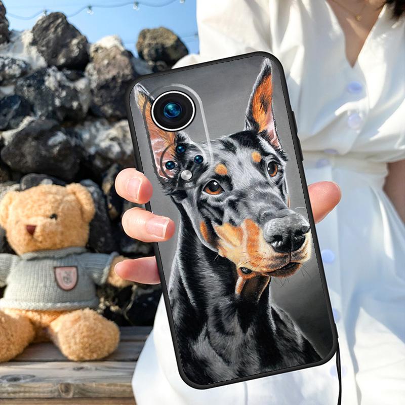 

Чехол для телефона с изображением собаки таксы добермана для Honor 90 Lite 50 70 Magic 5 6 Pro X6 X7 X8 X9 X6a X7a X8a X9a X9b X8b Honor 10 Lite