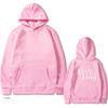 Hoodie Casual Sweatshirt Long Sleeve Hoodie Pullover Sweatshirt Boss Lady Print Hoodie Sweatshirt  Loose Tops Outerwear