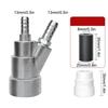 Car 35mm Stainless Steel Sand Blaster Sandblasting With 8mm Boron Carbide Nozzle Car Maintenance Tools