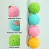 Quietschkugel Hundespielzeug Gummiball Hundekauspielzeug Interaktives Hundezahnreinigung Apportierspielzeug für Welpen Zahnen Hunde Training