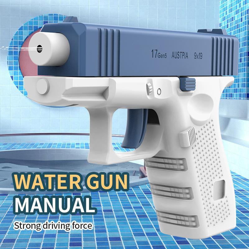 Kids Cool No Manual Loading Required Water Guns Squirt Water Blaster Toy Without Charge Summer Swimming Pool Beach Fighting Play