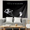 Ghostface Print Tapestry, Lightweight Wall Hanging, for Bedroom, Dorm, Living Room, Home Art Decor, Birthday Christmas Gift for Friends