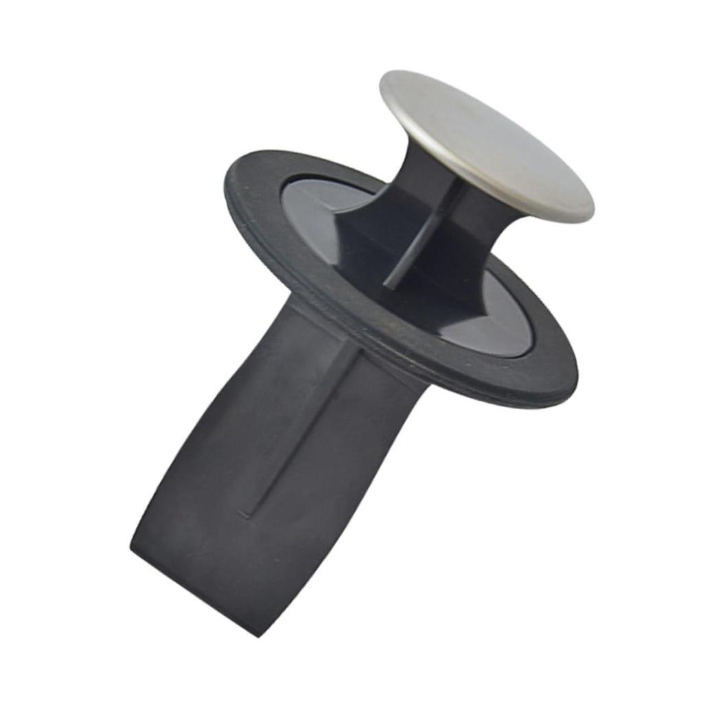 Black Rubber Sink Stopper: Ideal for InSinkErator STPPL Garbage Disposal