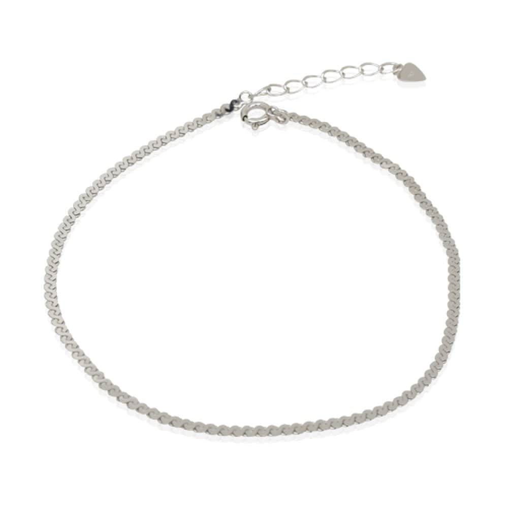 [Onjewel] Silver Elcanto Anklet