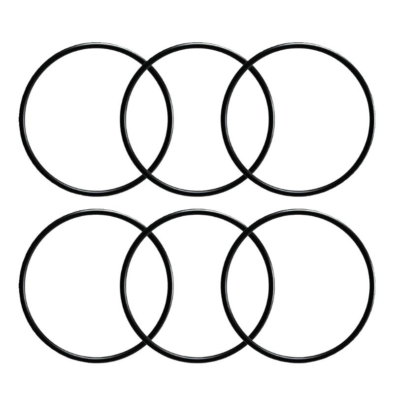 Pack of Swimming Pool Bulkhead O Rings Replacement Set 60mm Diameter Elastic Rubber Seal O Rings For Easy Installation
