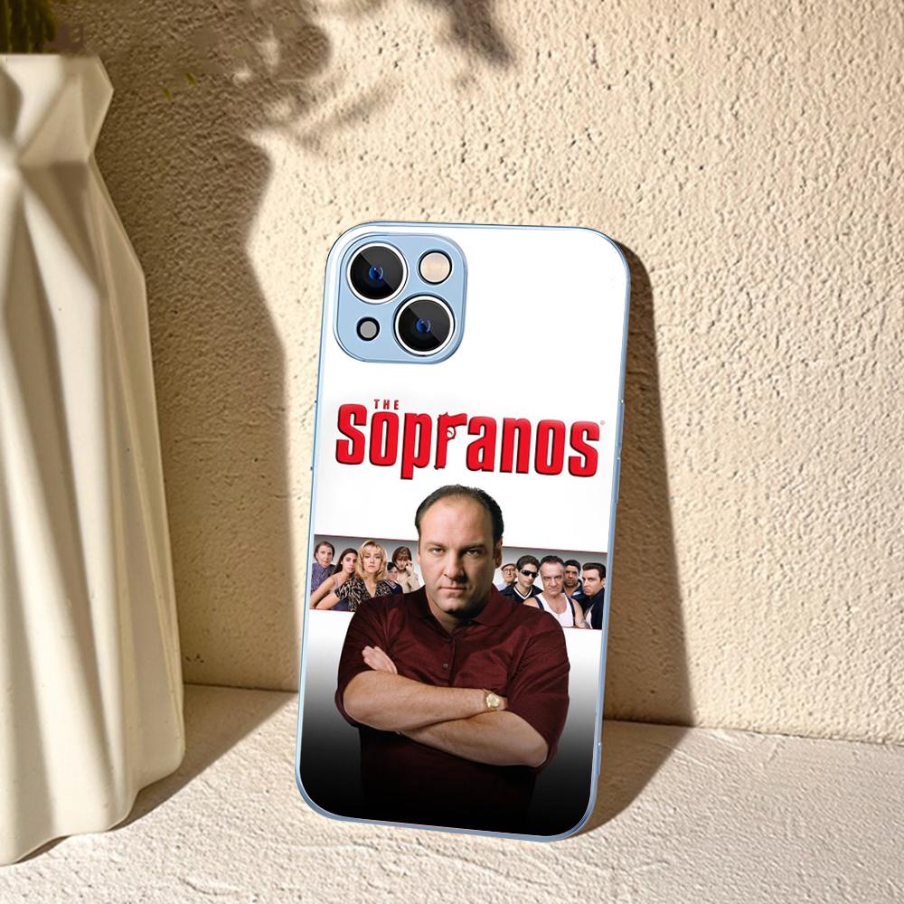 The Sopranos TV Phone Case For IPhone 14 13 12 Mini 11 Pro XS Max X XR 14 Plus Tempered Glass Cover