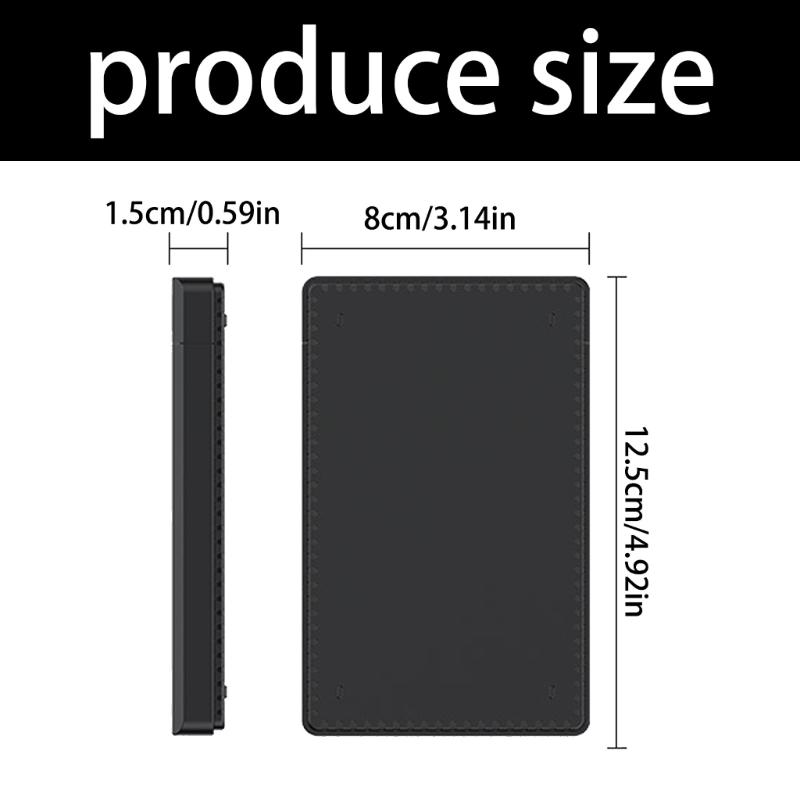 Hard Disk Box USB3.0/Type C 3.1 Hard Disk Case 2.5inch HDD External Enclosure Hard Drive Disk Box External HDD Case for PC