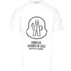 Ss22 Logo Print Crew Neck Short Sleeve T-Shirt Men Tops White H10918C000298390T001