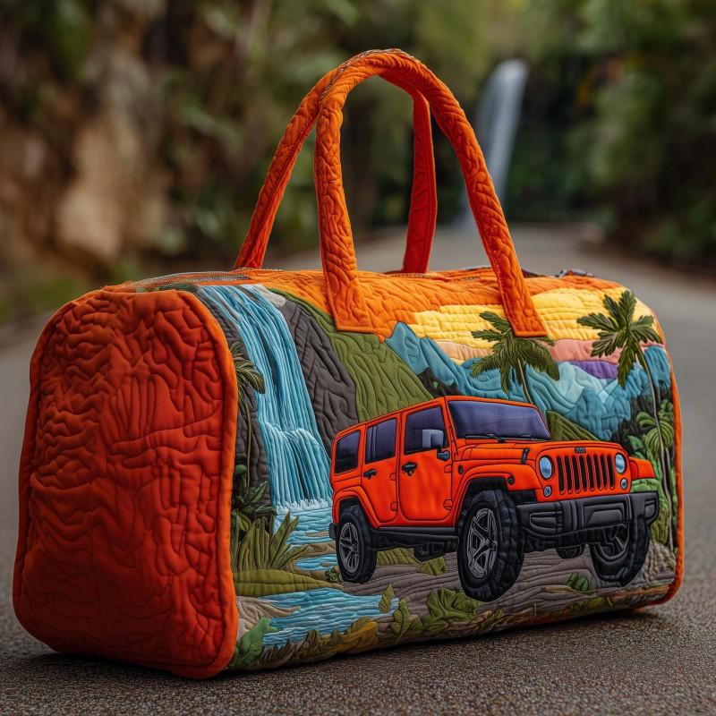 Western Style Small Duffle Bag Gym Travel Unisex Handbag