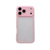 Macaron Frosted Dual-Function Case for iPhone 17 Pro Max - Drop-proof with Large Window